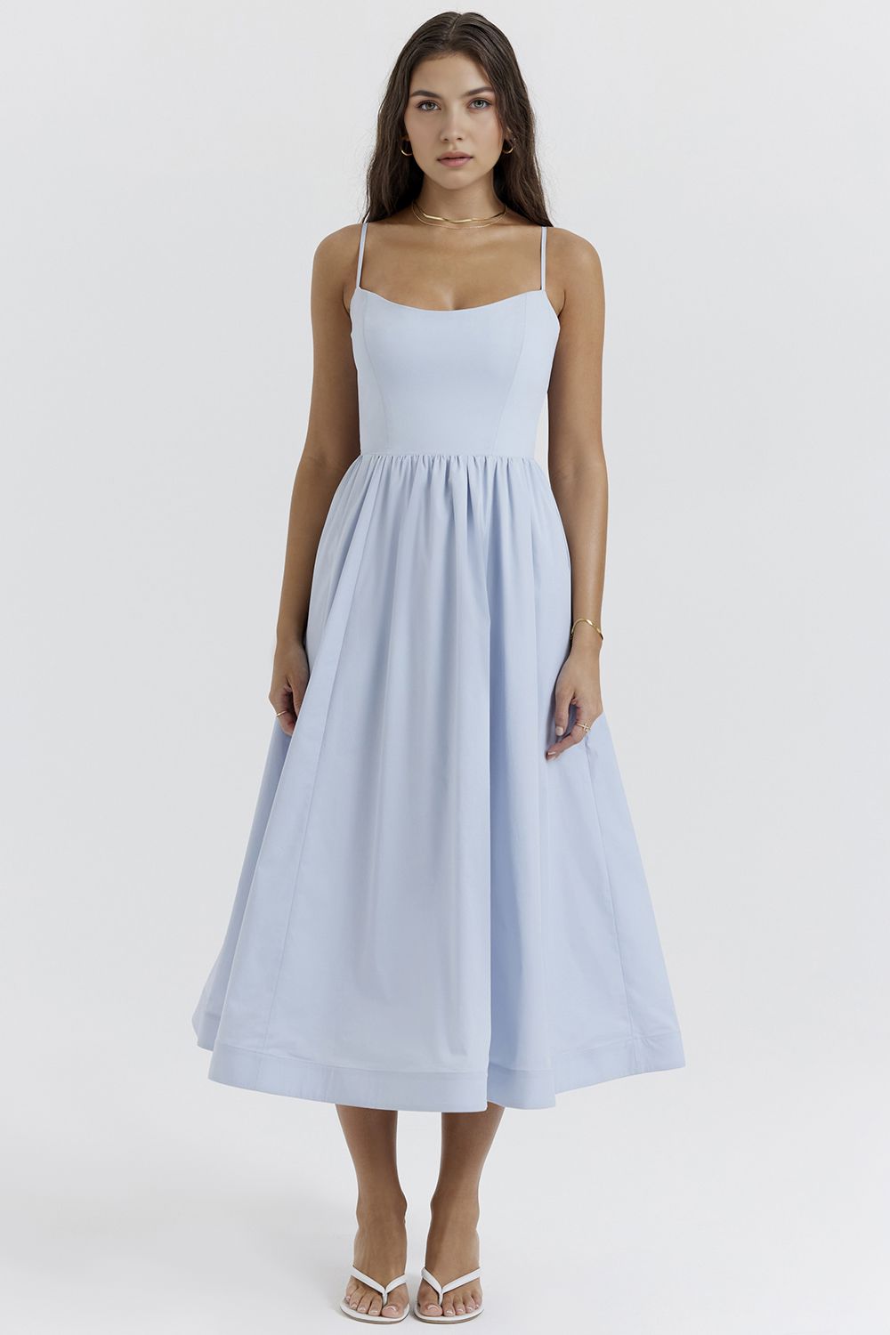 Midikleid Sophie Midikleid Sophie Rosa Chic Blau S